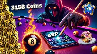 8 ball pool Level 76 Hacker on Venice  Venice Ring And 315 Billion Coins