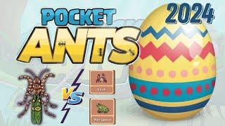 Pocket Ants l Is this a Mantis Hybrid??? | Mantis vs Crab and Frog | Easter Event 2024