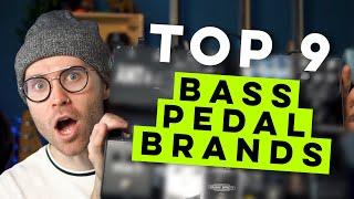 TOP 9 Pedal Companies For Bass Guitar | Back to Bassics