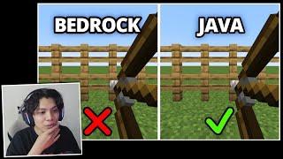 PEMBUKTIAN PERBEDAAN ANTARA MINECRAFT JAVA vs BEDROCK!