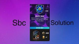 BRAZIL SWAP SBC | EASIEST WAY| LIVE SBC | BLACK FRIDAY | NATION SWAP |MADFUT 23 SBC SOLUTIONS