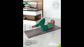 12 Min ABS Workout at Home  | Eco Fitness Gym Queen