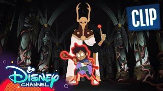 Luz Battles the Emperor ️ | The Owl House | Disney Channel