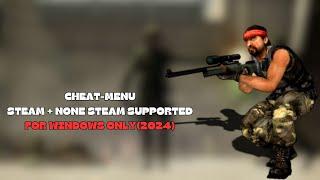 CS 1.6 HACK / CHEAT-MENU / STEAM + NON-STEAM SUPPORTED / PC TUTORIAL