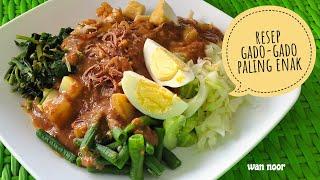 Resep Cara Membuat Bumbu Gado-gado Paling Enak