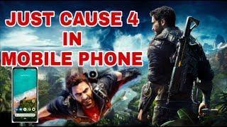 Playing Just Cause 4 In Android Mobile Phone || PS4 GAME IN ANDOID PHONE