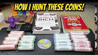 5 ROLLS OF EVERY COIN - HOW I COIN ROLL HUNT!