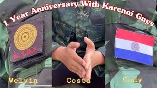 1 Year Anniversary With Karenni Guys.