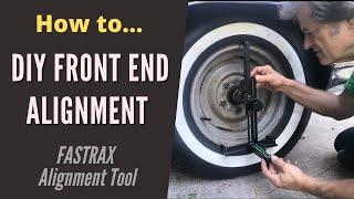 Set camber and caster yourself with a Fastrax 91000 alignment tool.