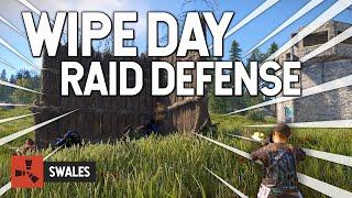 RUST - WIPE DAY RAID DEFENSE ( ft. Blooprint, Bchillz & Kira )