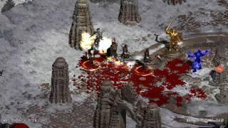 Diablo II + Hardcore + COOP + Hell + Ancients One + Road to Baal