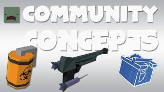 Unturned Community Concepts | EP 2 | Gas Grenades, Tranquilizers, and Crafting Tables