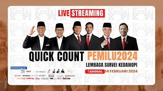 LIVE STREAMING QUICK COUNT PEMILU 2024 SURVEI KEDAIKOPI