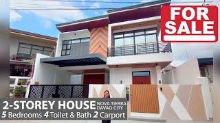 NOVA TIERRA BRAND NEW HOUSE FOR SALE (DAVAO CITY)