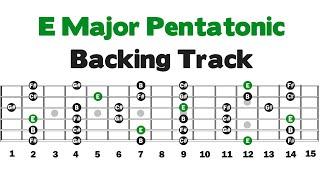 E Major Pentatonic Backing Track | Ballad