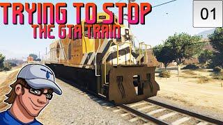 #1 - TRYING TO STOP THE FREIGHT TRAIN IN GTA ONLINE - XBOX ONE