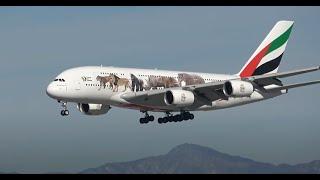 3 HRs Watching Airplanes, Aircraft Identification | Plane Spotting Los Angeles International Airport