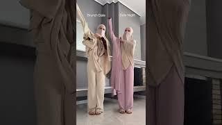 which would you choose? both from Niswa Fashion 10% off code: GIRLNWHITE_ #abaya #eidoutfit #hijab