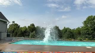 How to make the BIGGEST splash at the pool: Jackknife and cannon ball