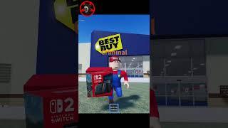 Stealing a Nintendo Switch 2 at Best Buy in Roblox