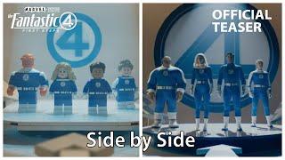 The Fantastic Four: First Steps | Official Teaser but in Lego (Side by Side Version)