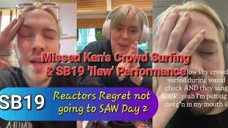 DOKI & AMBRIELLE REGRET MISSING SB19 "ILAW" PERFORMANCE & KEN'S CROWD SURFING ON SAW KICKOFF DAY 2