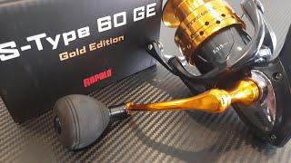 Rapala S-Type Gold Edition Spinning Reel | 60 GE - REVIEW #fishing #rapala