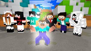 PART V|| WHO ARE THE STRONGEST FAMILY (XDJAMES OR THEWEAKEST CRAFT) - MONSTER SCHOOL MINECRAFT