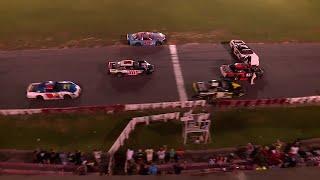 CRASHES, WRECKS AND TEMPERS AT BOWMAN GRAY STADIUM