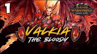 RISE OF THE GOREQUEEN! Total War: Warhammer 3 - Valkia the Bloody - Immortal Empires Campaign #1