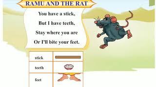 "RAMU AND THE RAT"  class 2 English chattisgarh board