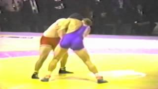 1990 Senior Greco World Championships: 130 kg Andrew Borodow (CAN) vs. Alexander Karelin (USSR)