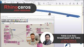 Rhino User Webinar: Tekla Live link: Grasshopper and Tekla