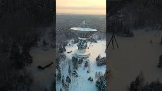 Калязинская радиоастрономическая обсерватория высотой 86 метров #dji #djimini3pro #airmax