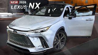 New Lexus NX 2026 Facelift - FIRST LOOK at EXTERIOR Restyle and INTERIOR Refresh