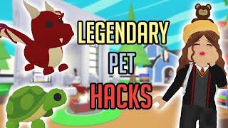 Pet Hacks *HOW TO GET LEGENDARY* in adopt me