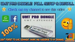 How to install UMT Dongle  Setup & Install all applications