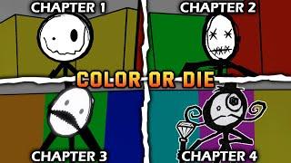 Color or Die: [Chapter 1 to 4] - (Full Walkthrough + All Endings) - Roblox