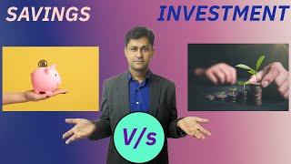 Investing vs saving ||