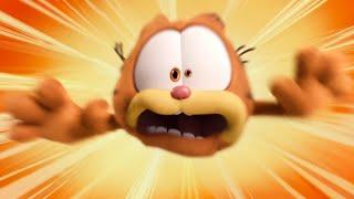 The Garfield Movie but it's just the slapstick violence