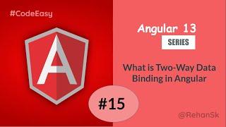 What is two way data binding in angular  #hindi #angular | Angular  Tutorial for Beginners in Hindi.