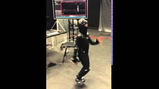 Zen in motion capture suit (homeschool with Claire), 3