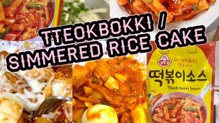 SIMPLE AND EASY CHEESY TTEOKBOKKI RECIPE POPULAR KOREAN FOOD