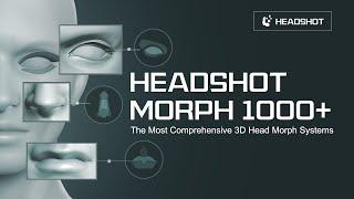 Character Creator 3 - Content Pack: Headshot Morph 1000+