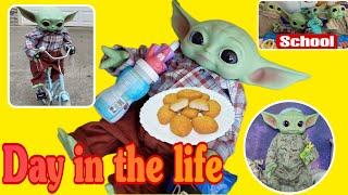 Day in the Life of Baby Yoda Grogu