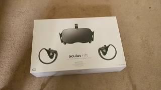 Oculus Rift and Touch Controllers Unboxing