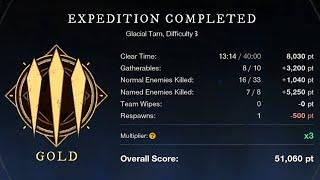 Glacial Tarn M3 13:14 - Rapier POV (Ice) | New World