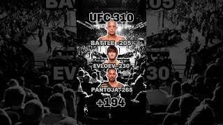 Could we actually hit 2 in a row?? #ufc #mma #ufc310 #ufcbetting #ufcparlay