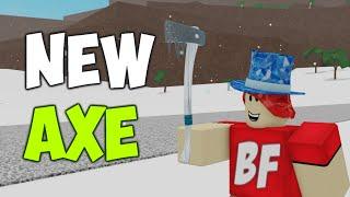 NEW Frost Axe Is The Best For This Wood! Lumber Tycoon 2 (Roblox)