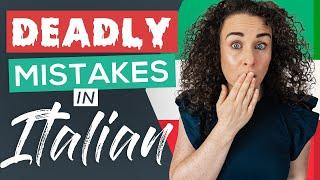 AVOID THESE! 8 Mistakes in Italian  FREE PDF Cheat-Sheet [Italian for Beginners]